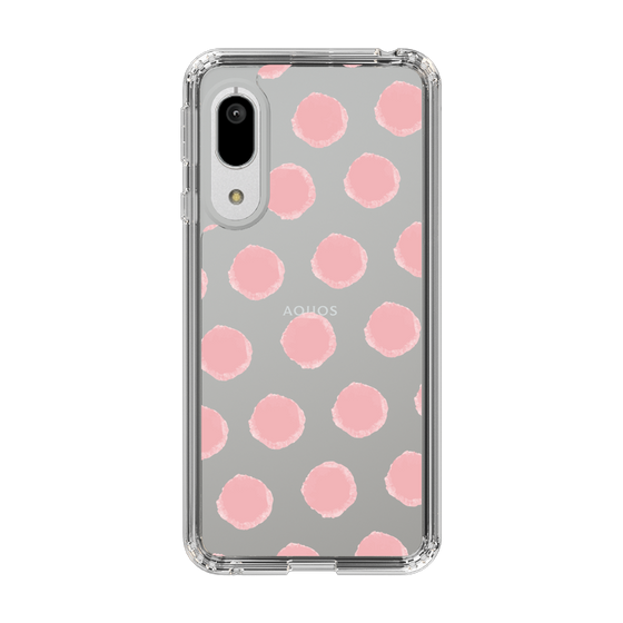 Slim Protection Case［ Original - Favorite Color Polka Dots - Pink ］