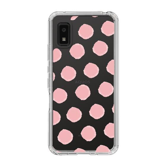 Slim Protection Case［ Original - Favorite Color Polka Dots - Pink ］