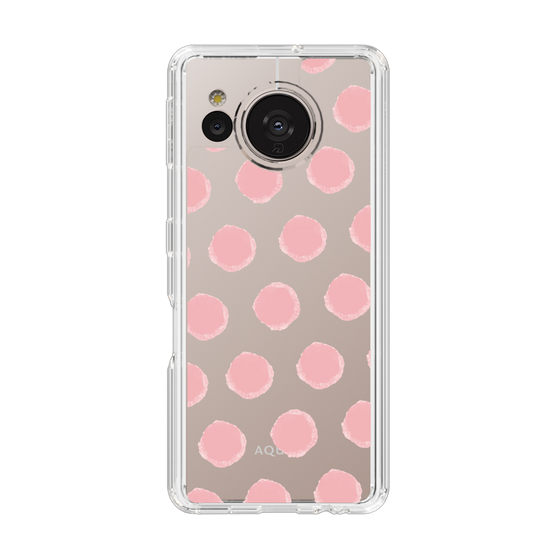 Slim Protection Case［ Original - Favorite Color Polka Dots - Pink ］