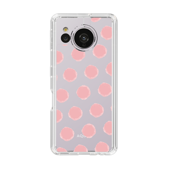 Slim Protection Case［ Original - Favorite Color Polka Dots - Pink ］