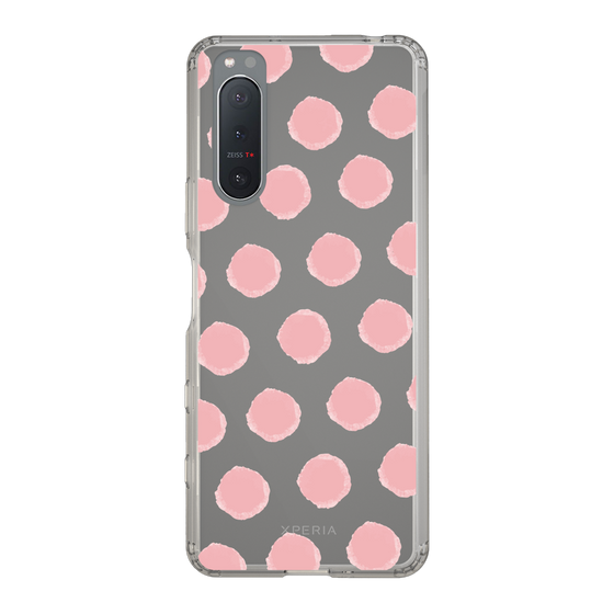 Slim Protection Case［ Original - Favorite Color Polka Dots - Pink ］