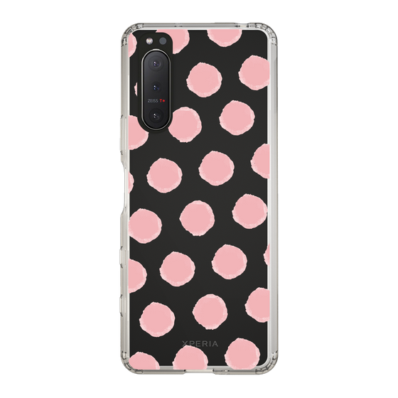 Slim Protection Case［ Original - Favorite Color Polka Dots - Pink ］