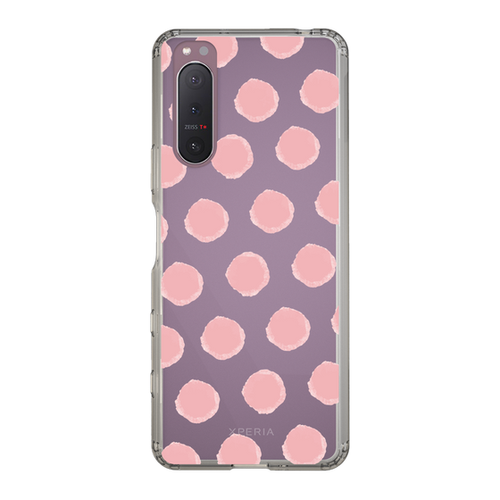Slim Protection Case［ Original - Favorite Color Polka Dots - Pink ］