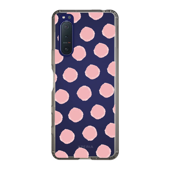 Slim Protection Case［ Original - Favorite Color Polka Dots - Pink ］