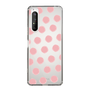 Slim Protection Case［ Original - Favorite Color Polka Dots - Pink ］
