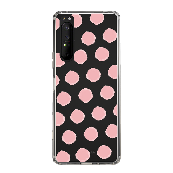 Slim Protection Case［ Original - Favorite Color Polka Dots - Pink ］