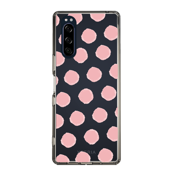 Slim Protection Case［ Original - Favorite Color Polka Dots - Pink ］