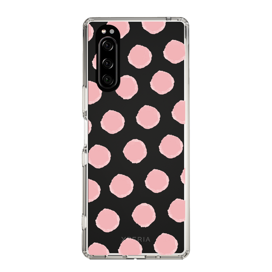 Slim Protection Case［ Original - Favorite Color Polka Dots - Pink ］