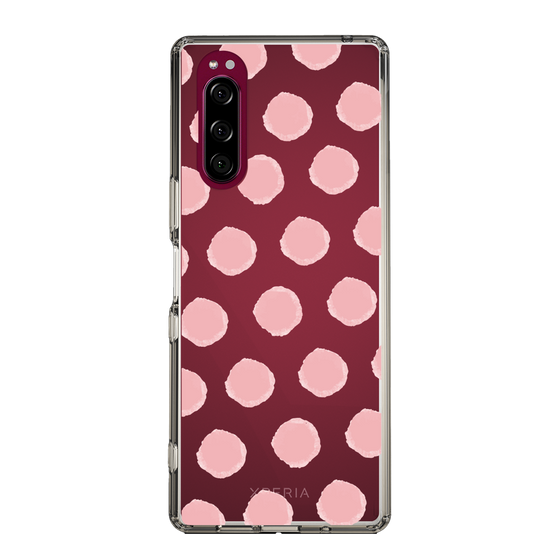 Slim Protection Case［ Original - Favorite Color Polka Dots - Pink ］