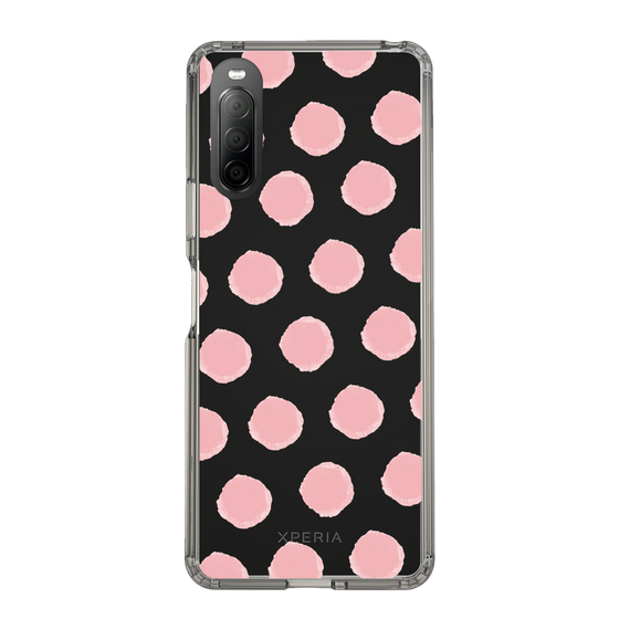 Slim Protection Case［ Original - Favorite Color Polka Dots - Pink ］