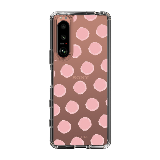 Slim Protection Case［ Original - Favorite Color Polka Dots - Pink ］