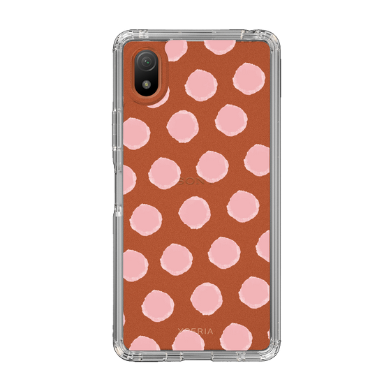 Slim Protection Case［ Original - Favorite Color Polka Dots - Pink ］