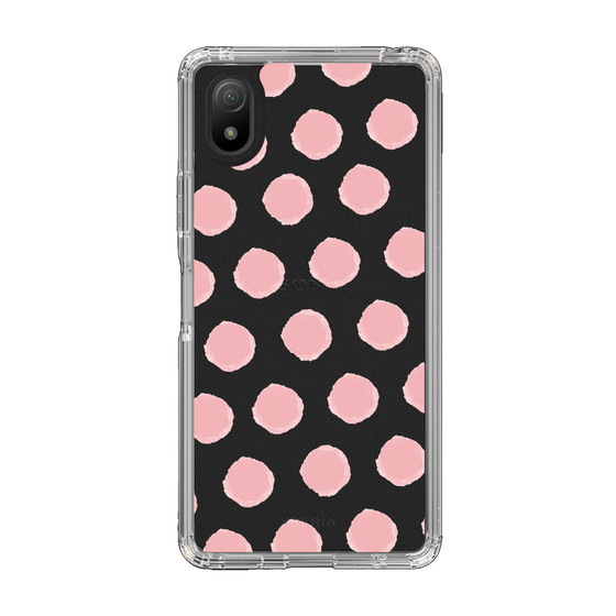 Slim Protection Case［ Original - Favorite Color Polka Dots - Pink ］