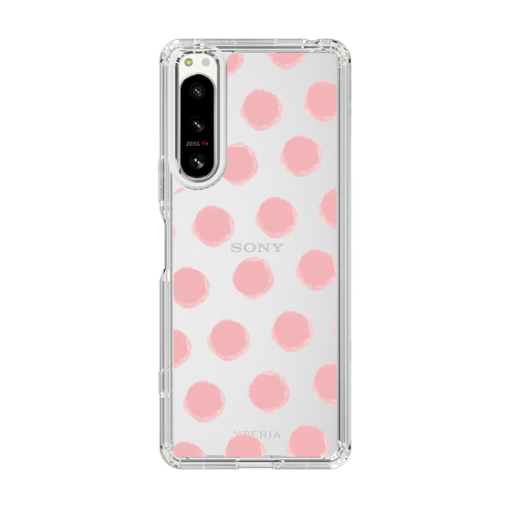 Slim Protection Case［ Original - Favorite Color Polka Dots - Pink ］