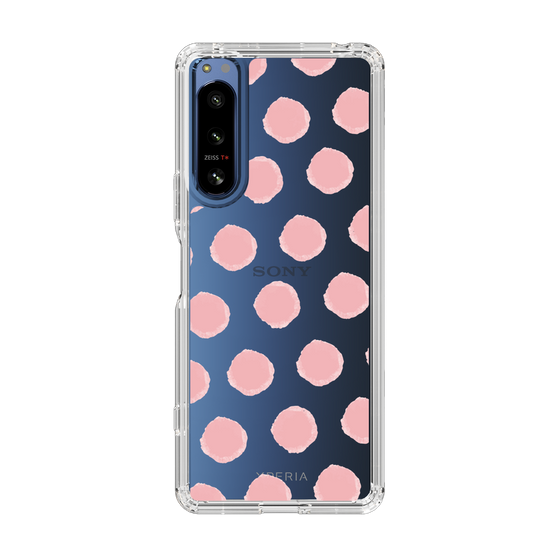 Slim Protection Case［ Original - Favorite Color Polka Dots - Pink ］