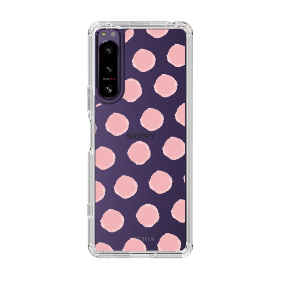 Slim Protection Case［ Original - Favorite Color Polka Dots - Pink ］