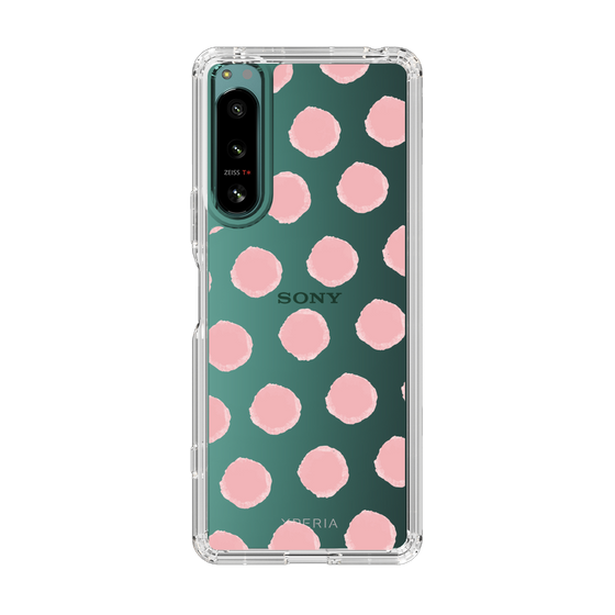 Slim Protection Case［ Original - Favorite Color Polka Dots - Pink ］