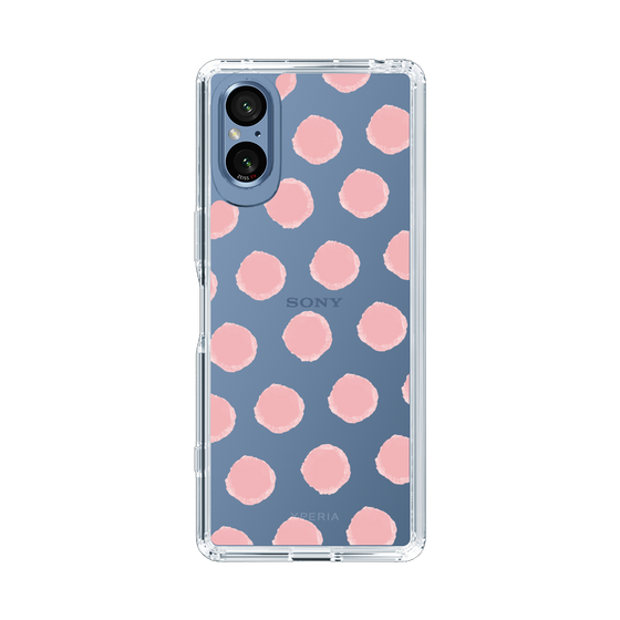 Slim Protection Case［ Original - Favorite Color Polka Dots - Pink ］