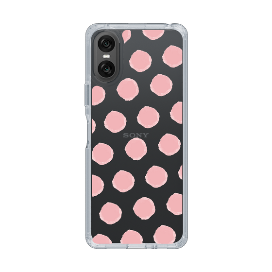Slim Protection Case［ Original - Favorite Color Polka Dots - Pink ］