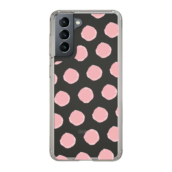 Slim Protection Case［ Original - Favorite Color Polka Dots - Pink ］
