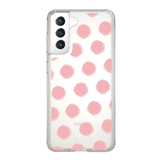 Slim Protection Case［ Original - Favorite Color Polka Dots - Pink ］