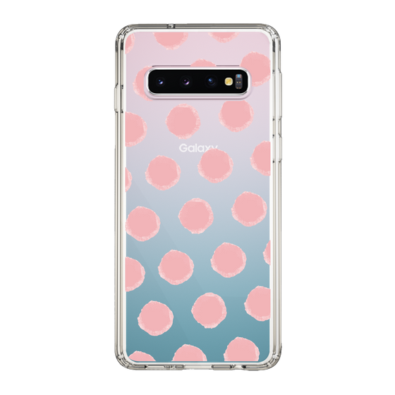 Slim Protection Case［ Original - Favorite Color Polka Dots - Pink ］