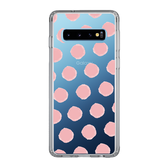 Slim Protection Case［ Original - Favorite Color Polka Dots - Pink ］