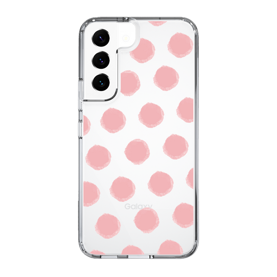 Slim Protection Case［ Original - Favorite Color Polka Dots - Pink ］