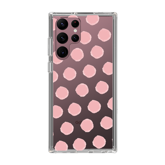 Slim Protection Case［ Original - Favorite Color Polka Dots - Pink ］