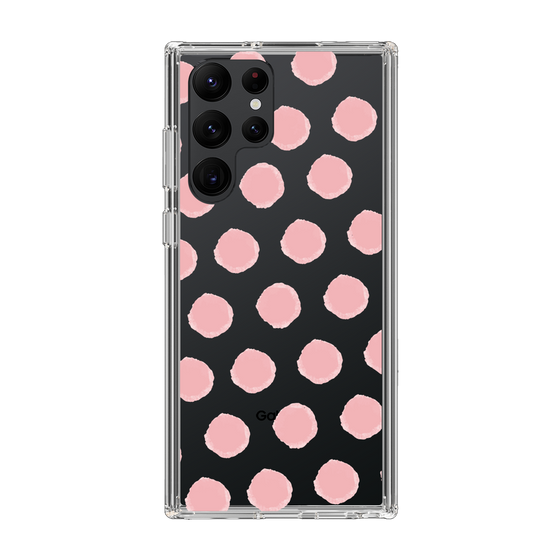 Slim Protection Case［ Original - Favorite Color Polka Dots - Pink ］