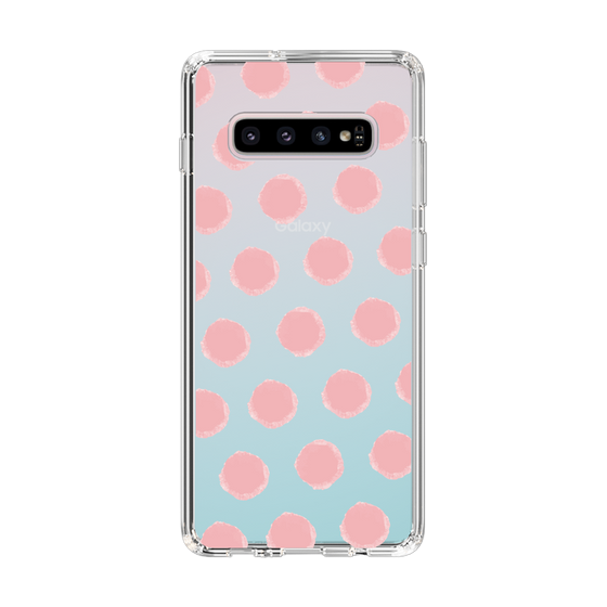 Slim Protection Case［ Original - Favorite Color Polka Dots - Pink ］