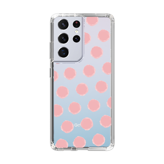Slim Protection Case［ Original - Favorite Color Polka Dots - Pink ］