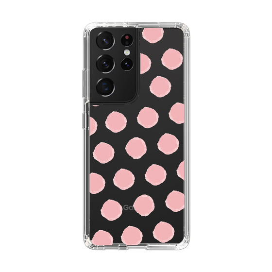 Slim Protection Case［ Original - Favorite Color Polka Dots - Pink ］