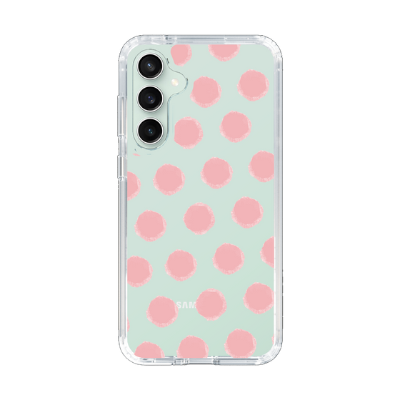 Slim Protection Case［ Original - Favorite Color Polka Dots - Pink ］