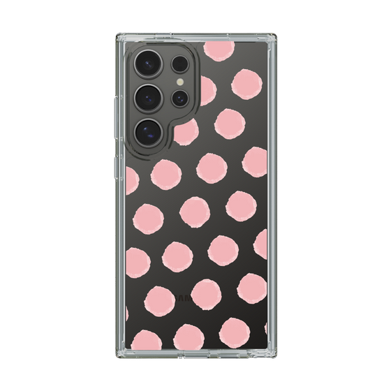 Slim Protection Case［ Original - Favorite Color Polka Dots - Pink ］