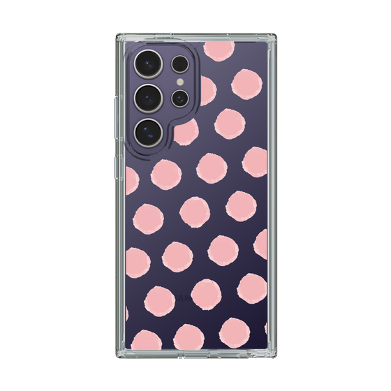Slim Protection Case［ Original - Favorite Color Polka Dots - Pink ］