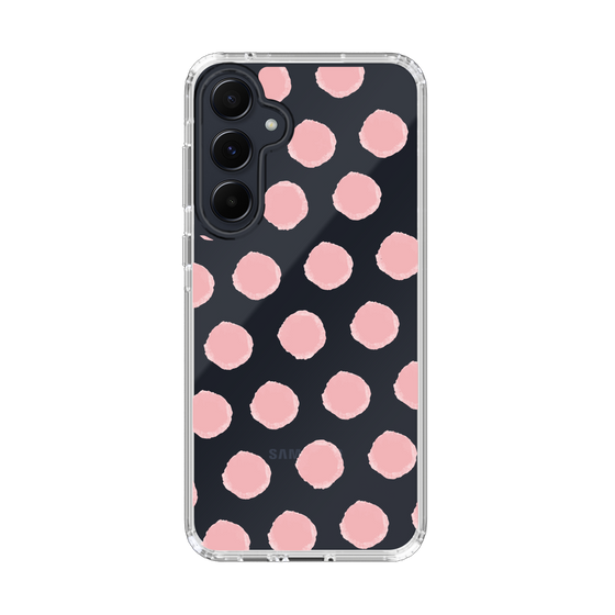 Slim Protection Case［ オリジナル - 推し色水玉 - ピンク ］