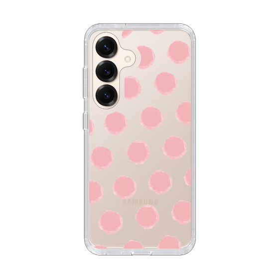 Slim Protection Case［ Original - Favorite Color Polka Dots - Pink ］