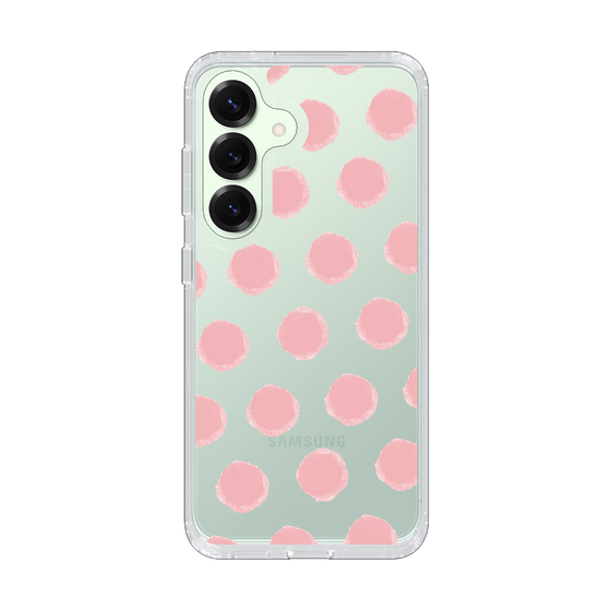Slim Protection Case［ Original - Favorite Color Polka Dots - Pink ］