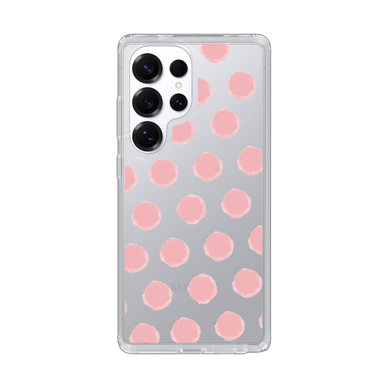 Slim Protection Case［ Original - Favorite Color Polka Dots - Pink ］
