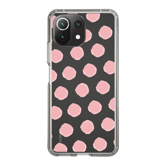 Slim Protection Case［ Original - Favorite Color Polka Dots - Pink ］