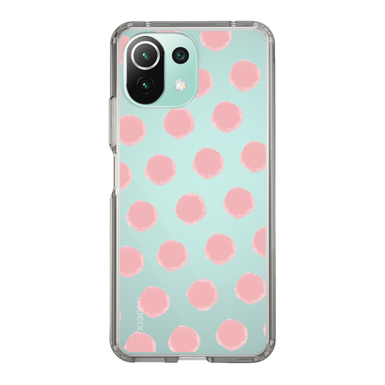 Slim Protection Case［ Original - Favorite Color Polka Dots - Pink ］