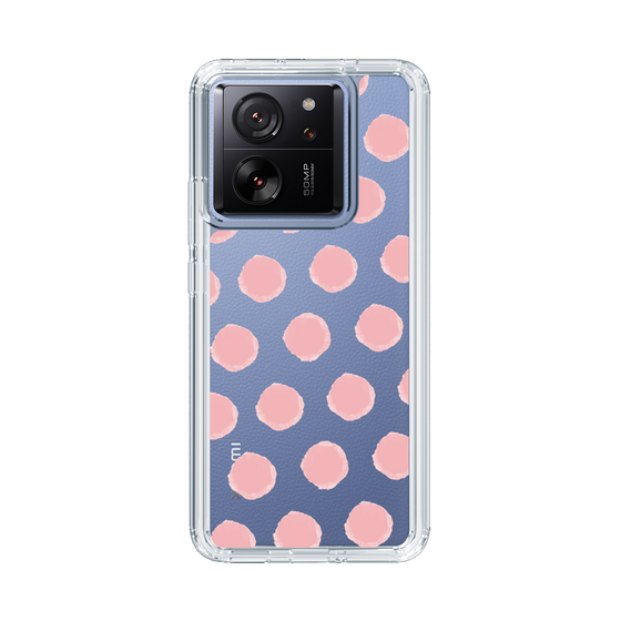 Slim Protection Case［ Original - Favorite Color Polka Dots - Pink ］
