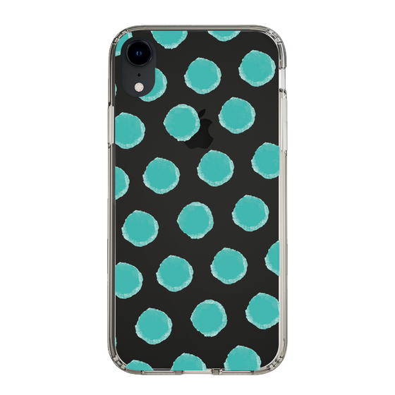 Slim Protection Case［ Original - Favorite Color Polka Dots - Green ］