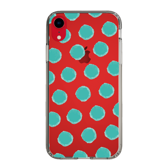 Slim Protection Case［ Original - Favorite Color Polka Dots - Green ］