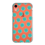 Slim Protection Case［ Original - Favorite Color Polka Dots - Green ］