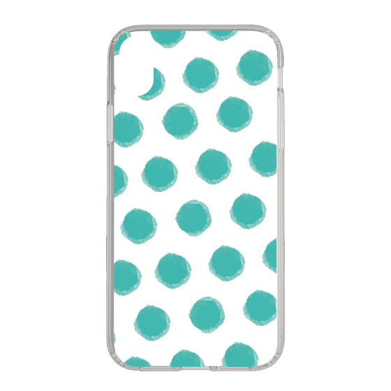 Slim Protection Case［ Original - Favorite Color Polka Dots - Green ］