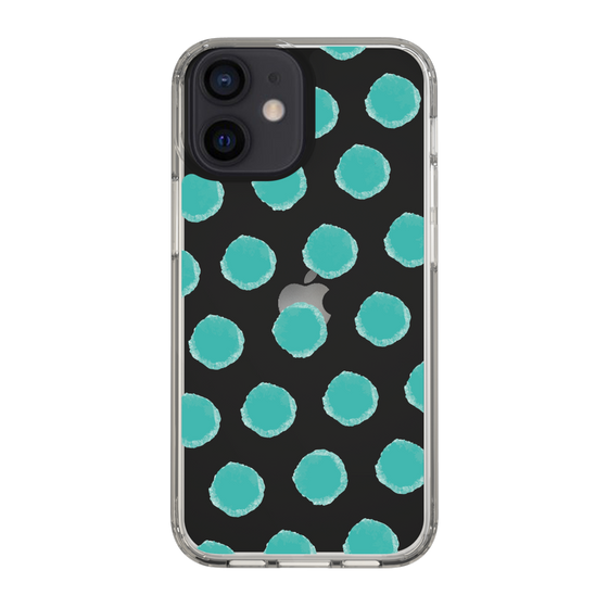 Slim Protection Case［ Original - Favorite Color Polka Dots - Green ］