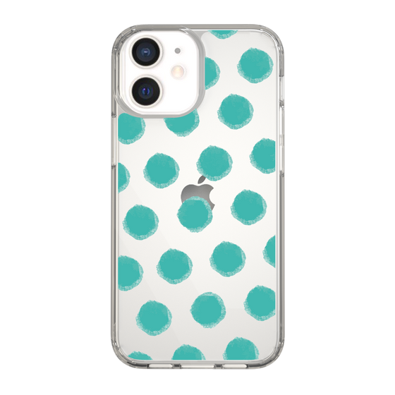 Slim Protection Case［ Original - Favorite Color Polka Dots - Green ］