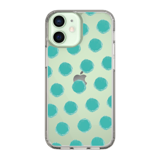 Slim Protection Case［ Original - Favorite Color Polka Dots - Green ］